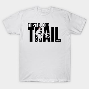 FIRST BLOOD TRAIL HOPE BC SIMPLE T-Shirt